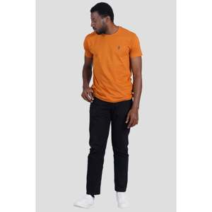 Venta al por mayor de camisetas de algodón para hombre cuello redondo manga corta diseño competitivo precio pedido a granel fabricante indio - Product Image 4