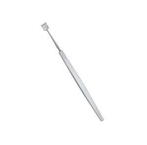 Rollet Écarteur ophtalmique manuel en acier inoxydable à 4 broches Écarteur de sac lacrymal Sharp 6 mm de large Base d'instrument chirurgical - Product Image 1