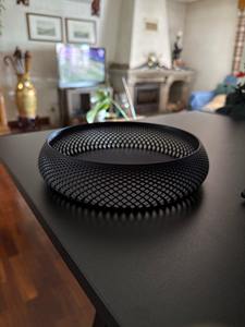 Coupe Travail Noir Bol Décoratif Pièce Artisanale Unique Pour Décoration D'événement Modeste Salon Table Basse Ou Affichage De Bureau - Product Image 2