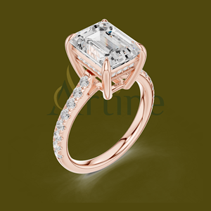 18K Yellow gold plated <b>adjustable</b> <b>ring</b> - Product Image 1