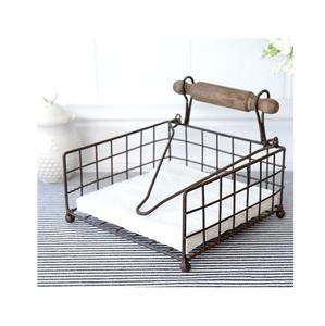 Soporte de papel de metal de alambre de primera calidad para el hogar, cocina, oficina y sala de estar con diseño simple y elegante hecho a mano - Product Image 6