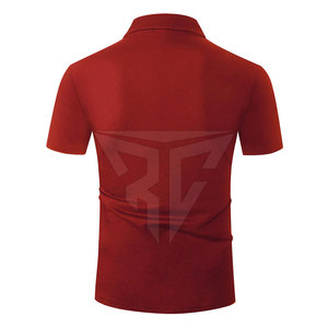 เสื้อยืดโปโลสำหรับผู้ชาย, สินค้ามาใหม่เสื้อผ้าฟิตเนสแห้งเร็วผ้าคอตตอน100% ดีไซน์รูปแบบพื้นเข้ารูปแบบถักไม่ซ้ำใคร - Product Image 3