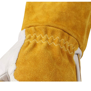 PROTEXA INDUSTRIES Gants de soudage en cuir ZO-0083-Extra résistants à la chaleur Silicone sans poudre pour soudeurs tig-Qualité export - Product Image 6