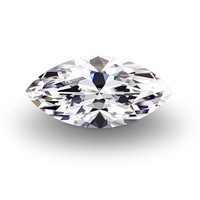 Diamant de laboratoire certifié IGI, taille marquise, 0,5 ct, 1 ct, 1,5 ct, 2 ct, 3 ct, diamant synthétique CVD