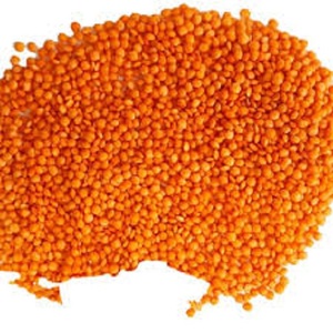 Masoor Dal ถั่วฝักยาวสีแดง,ผงออร์แกนิคสีแดงแยก