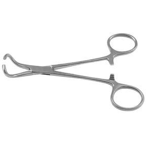 Pinza para Toallas de 13.5 cm, Acero Inoxidable, Pinzas Veterinarias Puntiagudas con 1 Año de Garantía - Product Image 6