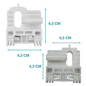 Juego de Plástico para Reparación de Cristal de Puerta Trasera Derecha e Izquierda para Jeep Liberty, Cherokee - Product Image 3