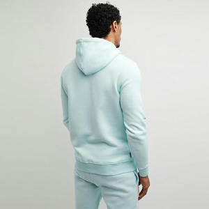 High Quality 100% Cotton Two Piece Sweatpants and Hoodie Set Men Custom Heavyweight Cotton 400Gsm Pullover Hoodie Men Tracksuits - Product Image 4
