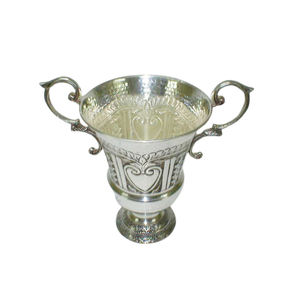 Trofeo de Fútbol de Latón Personalizado de Alta Calidad 2025, Trofeo Deportivo de Metal Chapado en Oro con Grabado de Resina y Acabado Niquelado - Product Image 6