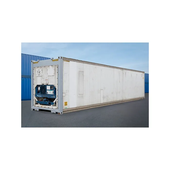 40ft Gekoelde Container Met Vriezer, Gebruikte Zeecontainers