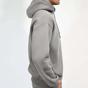 ชุดวอร์มสำหรับผู้ชายชุดวอร์มแบบสวมศีรษะชุดวอร์มสำหรับวิ่งและวิ่ง500GSM ชุดวอร์มสำหรับผู้ชายระบายอากาศได้ดี - Product Image 3