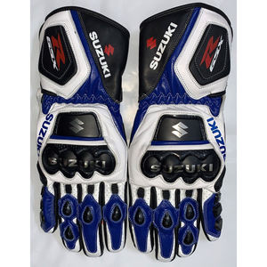 Gants de moto en cuir de vachette Gants de moto Motocross Équipement de protection Gants de course avec logo personnalisé - Product Image 2