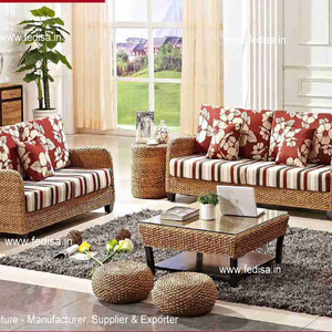 Ensemble canapé 2 personnes en bambou Dewan. Sièges de salon polyvalents par le fabricant indien dans prix de gros - Product Image 3