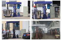 Agitateur-disperseur haute vitesse FDG 4kW robuste avec moteur pour la production de revêtements chimiques en polyuréthane