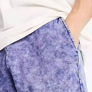 Nouveaux shorts délavés à l'acide personnalisés pour hommes derniers modèles shorts d'entraînement décontractés grande taille décontractés à la mode lavage à l'acide nouveaux hommes à la mode - Product Image 4