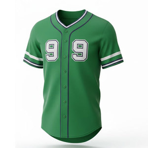 OEM Custom Breathable <b>Baseball</b> Jersey with Durable Construction Soft Fabric Quick Dry for Team Uniforms and Casual Wear - Product Image 1