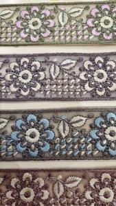 Custom Made Eco-Friendly 100% Cotton Embroidered Lace for Sewing Scrapbooking Decor & Fashion Projects - Product Image 4