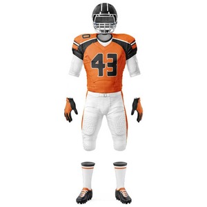 บริการ OEM ขายส่งชุดฟุตบอลอเมริกันคุณภาพสูงสำหรับผู้ใหญ่ ชุดฝึกซ้อมสำหรับสโมสรและทีม  มีไซส์ใหญ่สำหรับผู้ชาย ลดราคา - Product Image 4