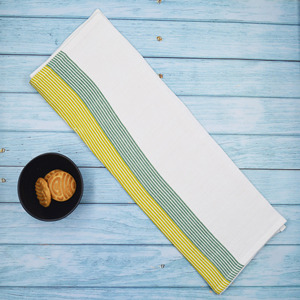 Essuie-mains en lin ultra doux imprimés de haute qualité Ensemble de style uni absorbant à séchage rapide Prix de gros indien - Product Image 2