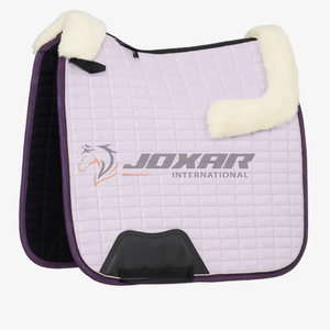 Almohadilla de sillín inglesa de alta calidad, venta al por mayor, forro polar interior suave, material exterior duradero, transpirable, ligero, ecuestre - Product Image 4