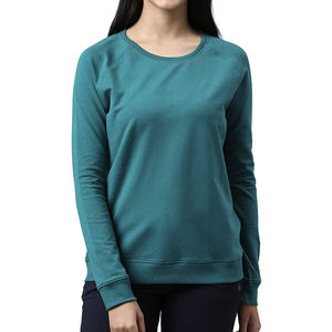 เสื้อสเวตเตอร์แนวสตรีทใส่กลางแจ้งของผู้หญิงเสื้อสเวตเตอร์ระบายอากาศได้ดีเป็นมิตรกับสิ่งแวดล้อมสำหรับฤดูหนาวพร้อมโลโก้ด้านหน้า - Product Image 5