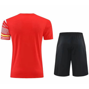 Ensemble d'équipe de maillot de football ODM personnalisé en polyester 100% de haute qualité d'uniforme athlétique français - Product Image 6