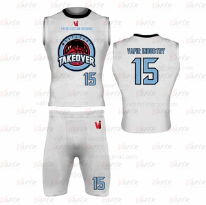 Custom design Package Deal Flag 7 <b>on</b> 7 Sublimated Compression <b>Set</b> Jerseys 7v7 Football Uniform - Product Image 4