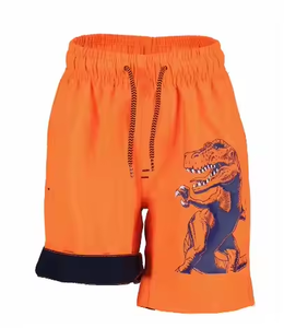 Pantalones cortos de playa de poliamida sólidos personalizados Hombres Tabla de surf Ropa de playa corta - Product Image 3