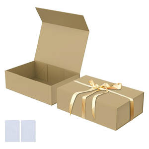 Caja de regalo fácil de montar, caja magnética hecha a medida, cartón de excelente resistencia y envuelta con papel de calidad - Product Image 2