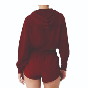 Sudadera Informal Corta con Mangas Raglán para Mujer 2026 - Product Image 3