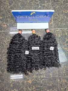 La mejor calidad, precio al por mayor, cabello vietnamita crudo de grado superior, cabello rizado birmano doble, cabello a granel, cutícula vietnamita alineada - Product Image 5