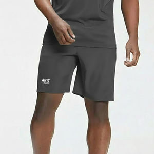 Shorts de course décontractés pour hommes, couleur unie, taille haute, cordon de serrage, nouvelle arrivée 2025, confortables, respirants, séchage rapide, shorts de plage - Product Image 1