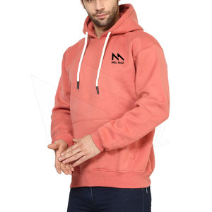 Personnalisé 2023 hommes solide polaire sweat à capuche pull décontracté à capuche en polyester/coton rue Hip Hop porter pour l'hiver - Product Image 2