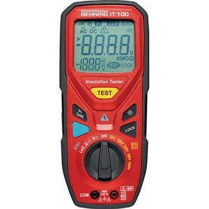 เบนนิ่ง ไอที 100 เครื่องทดสอบฉนวนและความต้านทาน 600 V 300 K-20 G - Product Image 1