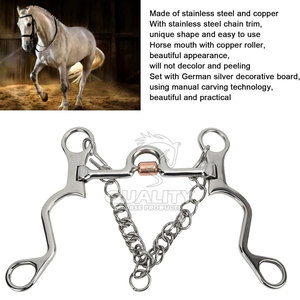 Broca de caballo de acero inoxidable Premium de Venta caliente para todas las razas Ultimate Control y Comfort Horse Bit - Product Image 2