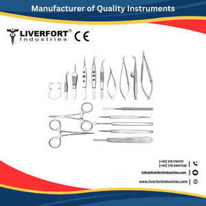 Juego de Instrumentos Quirúrgicos Oftálmicos para Cataratas de Acero Inoxidable Alemán de Primera Calidad, 21 Piezas, en Caja, Kit de Cirugía Reutilizable, CE ISO - Product Image 3