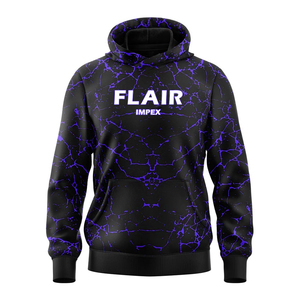 Sudaderas con capucha de manga larga hechas a medida para hombre más vendidas Diseño de punto impermeable informal en negro y multicolor Tamaño grande disponible - Product Image 5