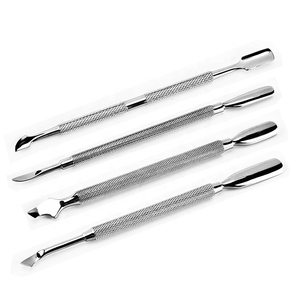 Outils de manucure en acier inoxydable, élimine la peau morte, repousse les cuticules, accessoire de manucure, 1 pièce - Product Image 4