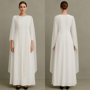 Nouvelle collection de modestes BAJU Kurung SET Plus Size et caractéristiques antistatiques - Product Image 6