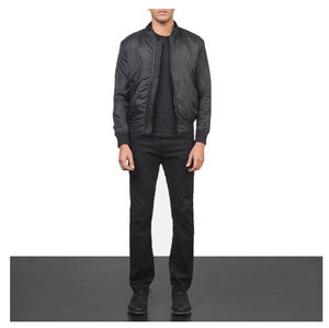 Venta al por mayor de chaquetas de bombardero personalizadas para hombre, cómodas chaquetas de bombardero de invierno para exteriores para hombre, chaqueta de bombardero con logotipo personalizado y tamaño - Product Image 6