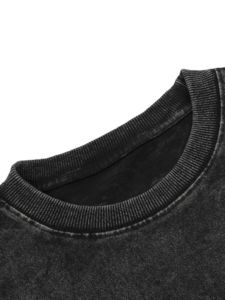 เสื้อยืดลำลองผู้ชายไซส์ใหญ่ คอโอ ทรงปกติ ผ้าคอตตอน 100% หนัก 250 แกรม ระบายอากาศได้ดี ซักแล้ว รับสกรีนโลโก้ตามสั่ง ขายส่ง - Product Image 2