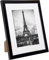 Set bingkai foto 10 Pak, untuk dinding-8x10 dengan/tanpa alas, tampilan kolase bingkai banyak gambar