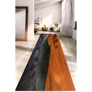 Alfombra con Diseño de Paisaje Espacial: Alfombra Antideslizante, Diseño Impreso, Alfombra de Chenilla - Product Image 4