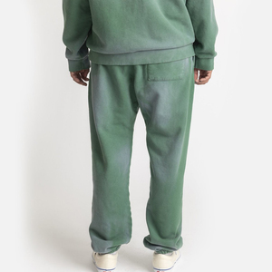 Ropa deportiva de gran tamaño de alta calidad con logotipo personalizado Sun Fade Sweat Suit Custom Plain Men Jogging Sweatsuit OEM ODM Service Design - Product Image 4