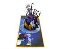 Cartes-cadeaux au design personnalisé Cartes de vœux 3D Halloween Pop up du fabricant d'impression HMG en haute qualité OEM ODM