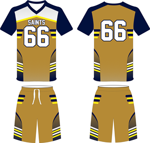 Customized 7v7 Flag <b>Football</b> Uniform Breathable Plus Size Printed Sets Wholesale Sportswear - Product Image 5