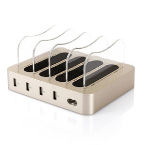 Station de charge rapide intelligente tout-en-un pour bureau à domicile, 34W, USB, avec surveillance en temps réel pour plusieurs appareils - Product Image 4