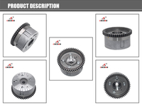 Pièces automobiles numéro de pièce 24350-2B000 243502B000 dans l'engrenage de distribution d'arbre à cames VVT pour Kia Soul