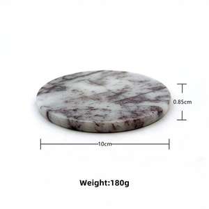 Handmade Wholesale Decorative Natural <b>White</b> black Marble <b>coasters</b> <b>white</b> <b>coaster</b> and black <b>white</b> <b>coaster</b> <b>coasters</b> - Product Image 6