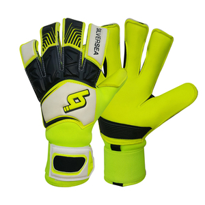 Gants de gardien de but de football professionnels personnalisés en gros Latex allemand latex épais - Product Image 1